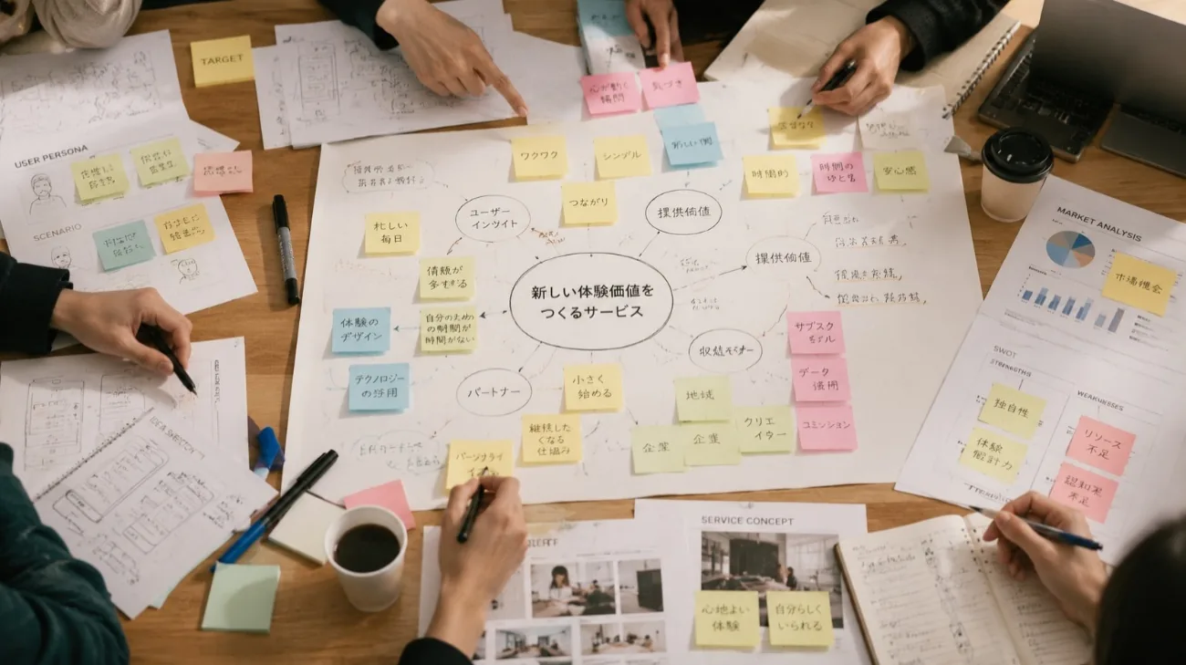 曖昧なものを、事業の形にする。